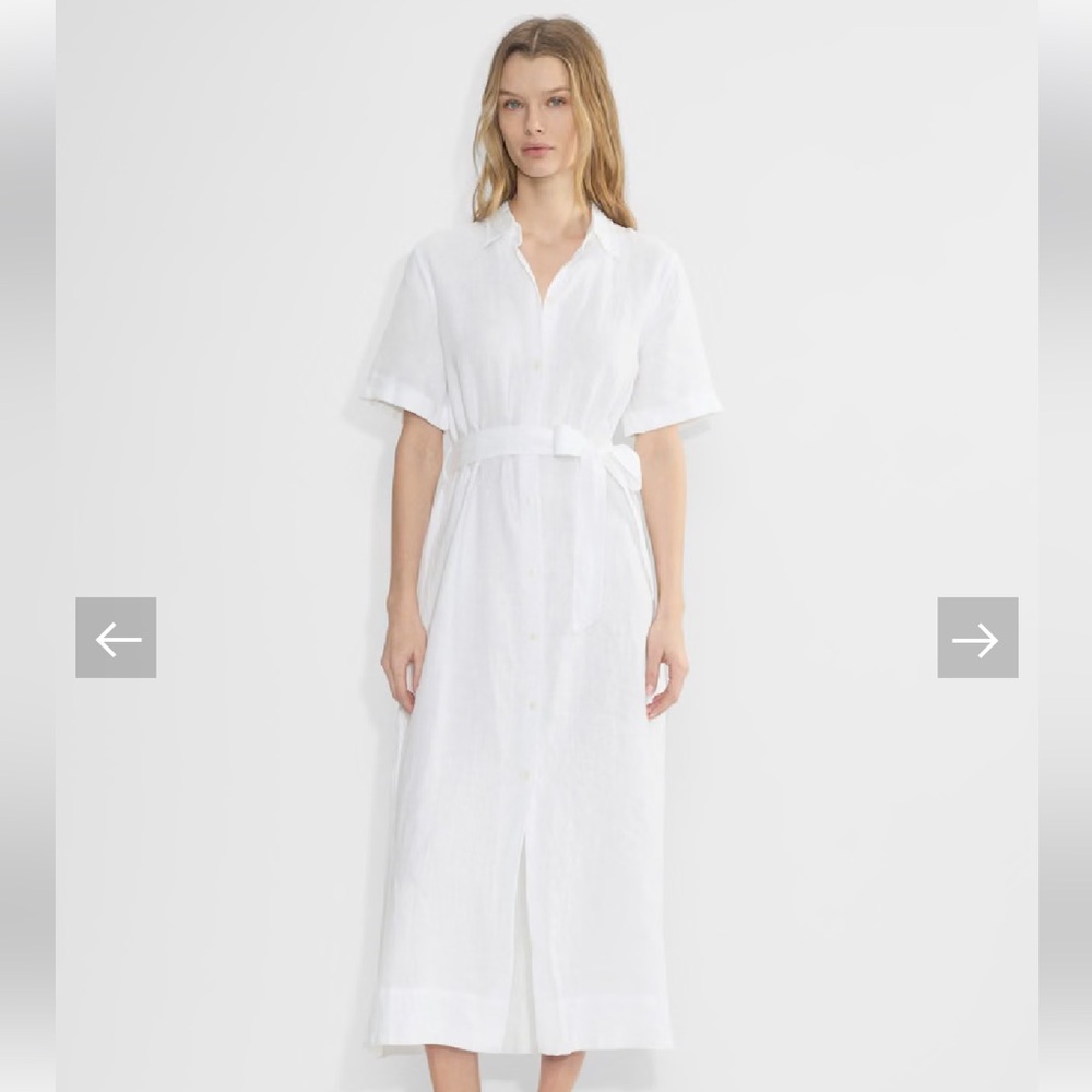 Eleta Linen Dress